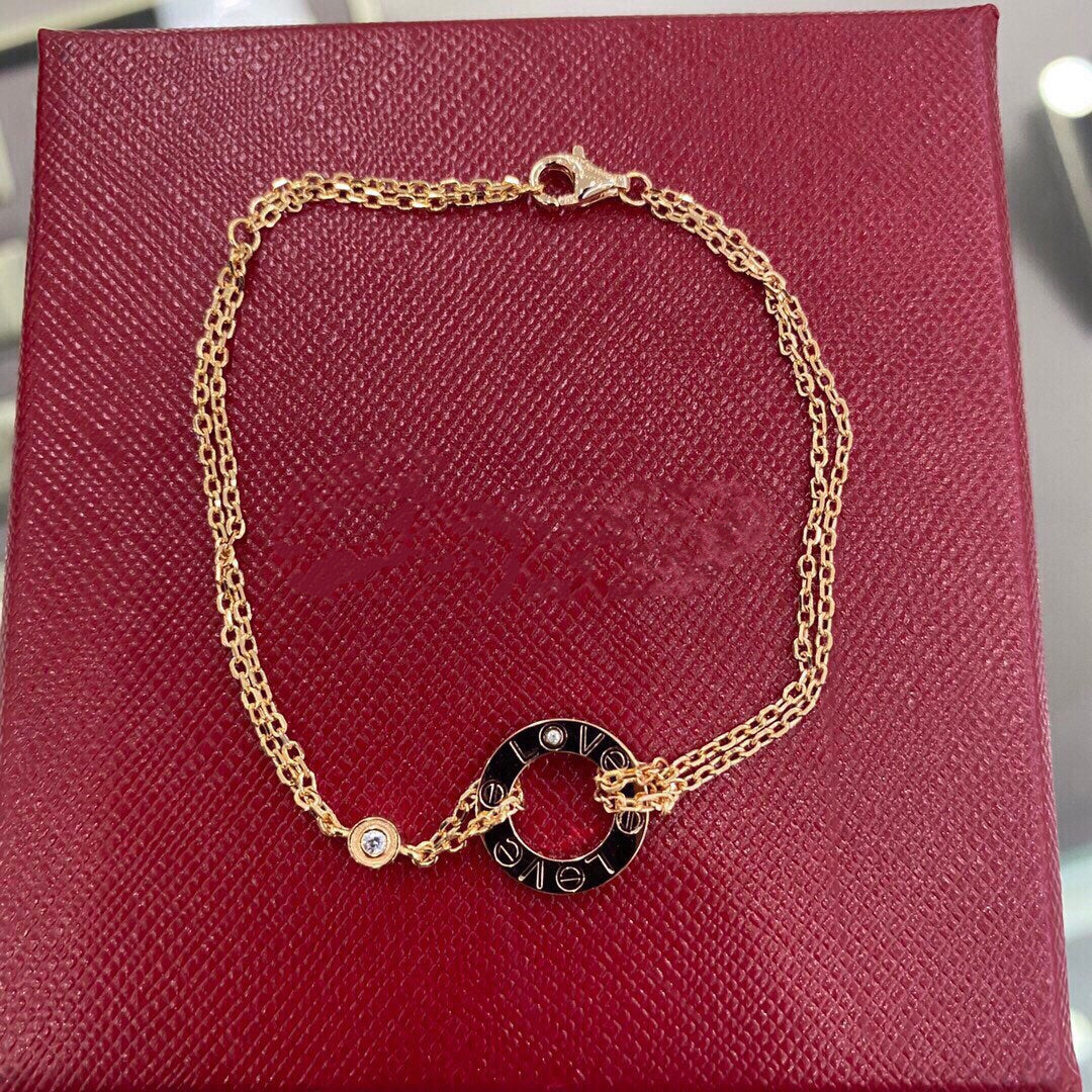 CARTIER LOVE BRACELET 2 DIAMOND