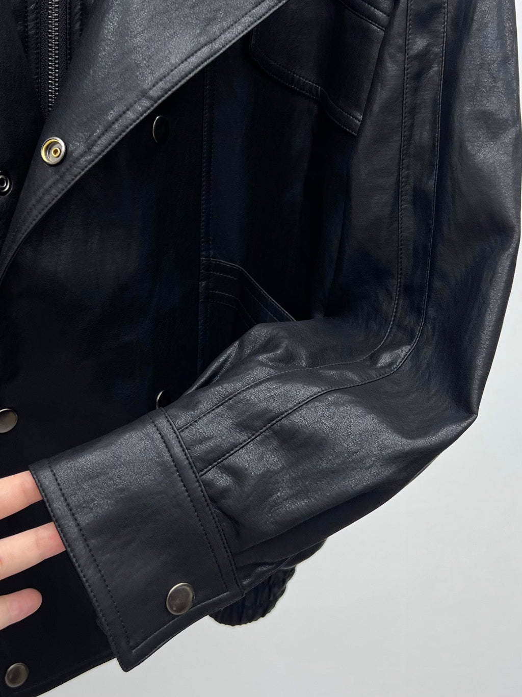 YSL 25S LEATHER JACKET STYLE 138