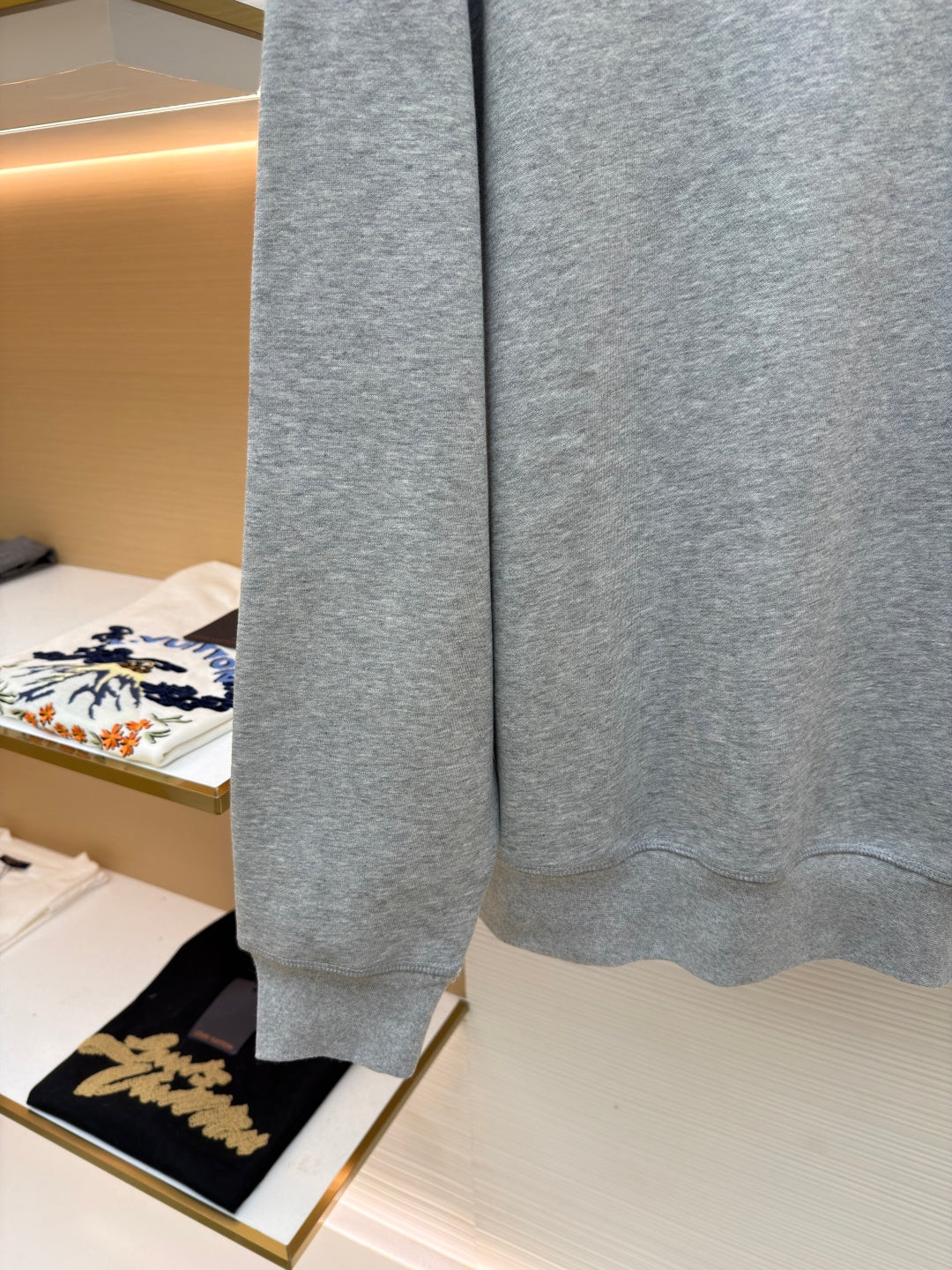 RALPH LAUREN 25S FLEECE SWEATSHIRT WITH EMBROIDERED LOGO 264