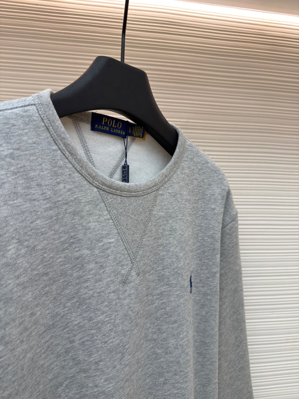 RALPH LAUREN 25S FLEECE SWEATSHIRT WITH EMBROIDERED LOGO 264