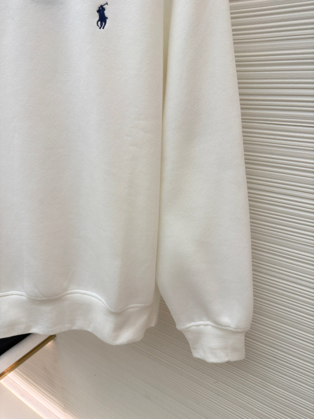 RALPH LAUREN 25S FLEECE SWEATSHIRT WITH EMBROIDERED LOGO 262