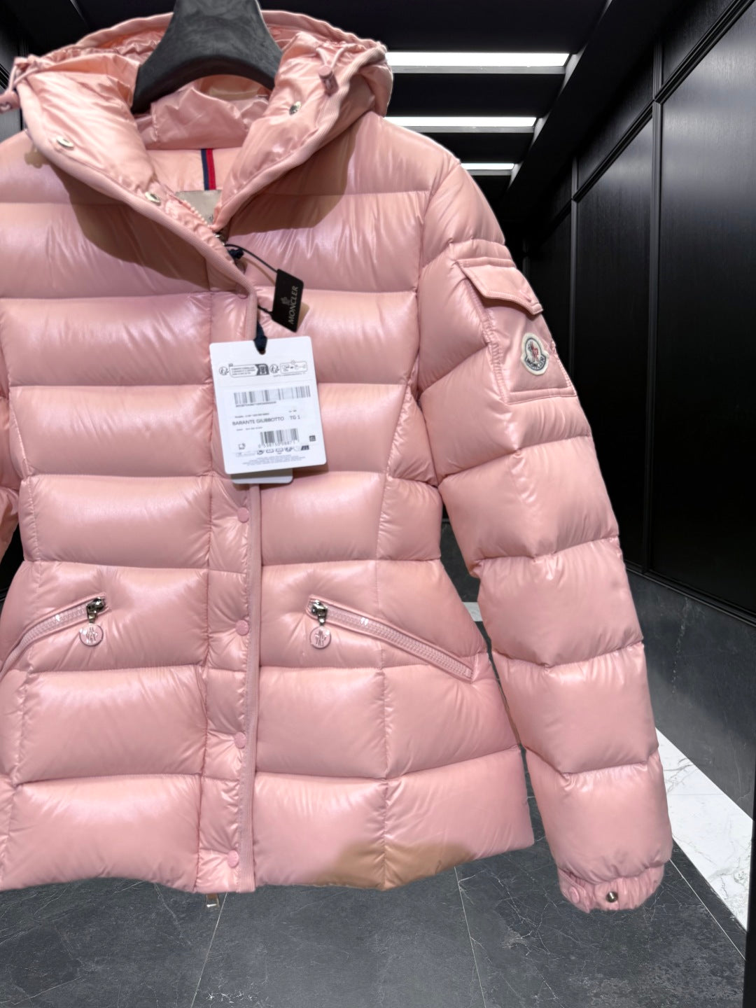 MONCLER 25S JACKET IN PINK 015