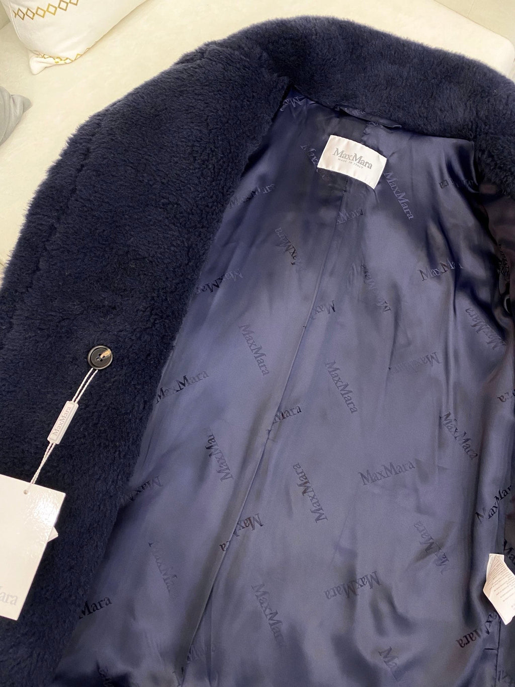 MAX MARA 25S TEDDY SHORT JACKET 075