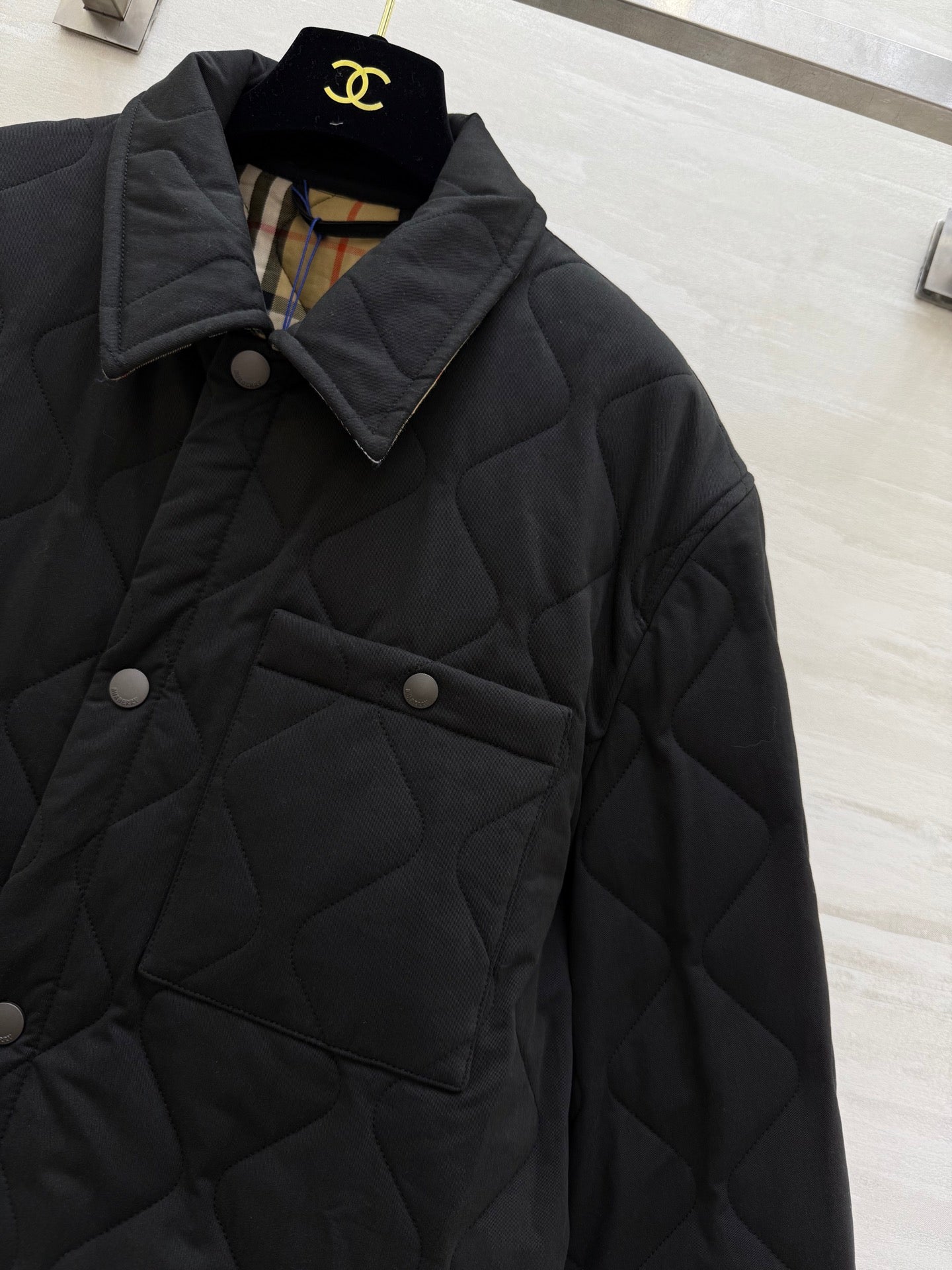 BURBERRY 25S NOTCHED-COLLAR JACKET 249