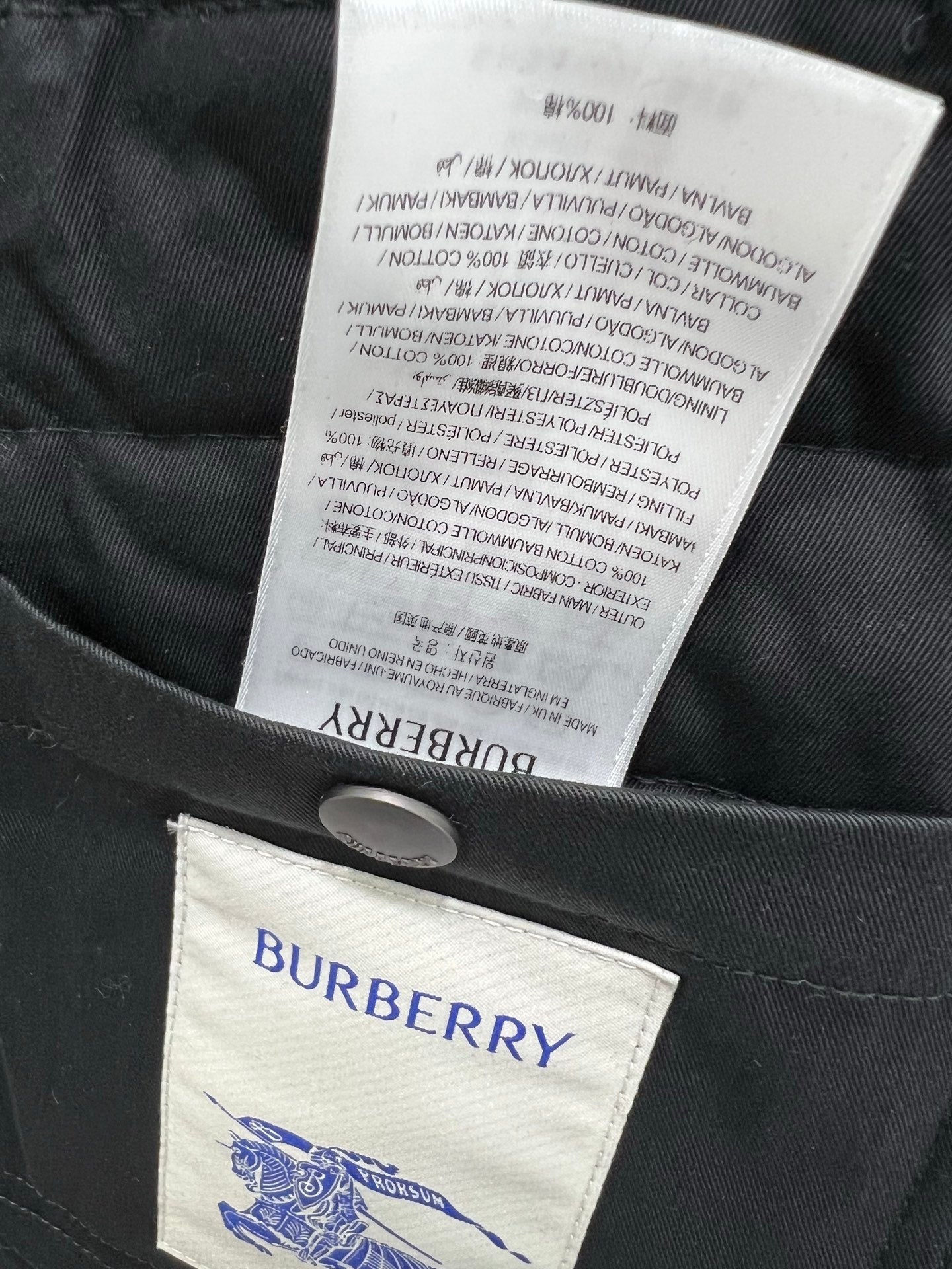 BURBERRY 25S COTTON PLAID JACKET 130