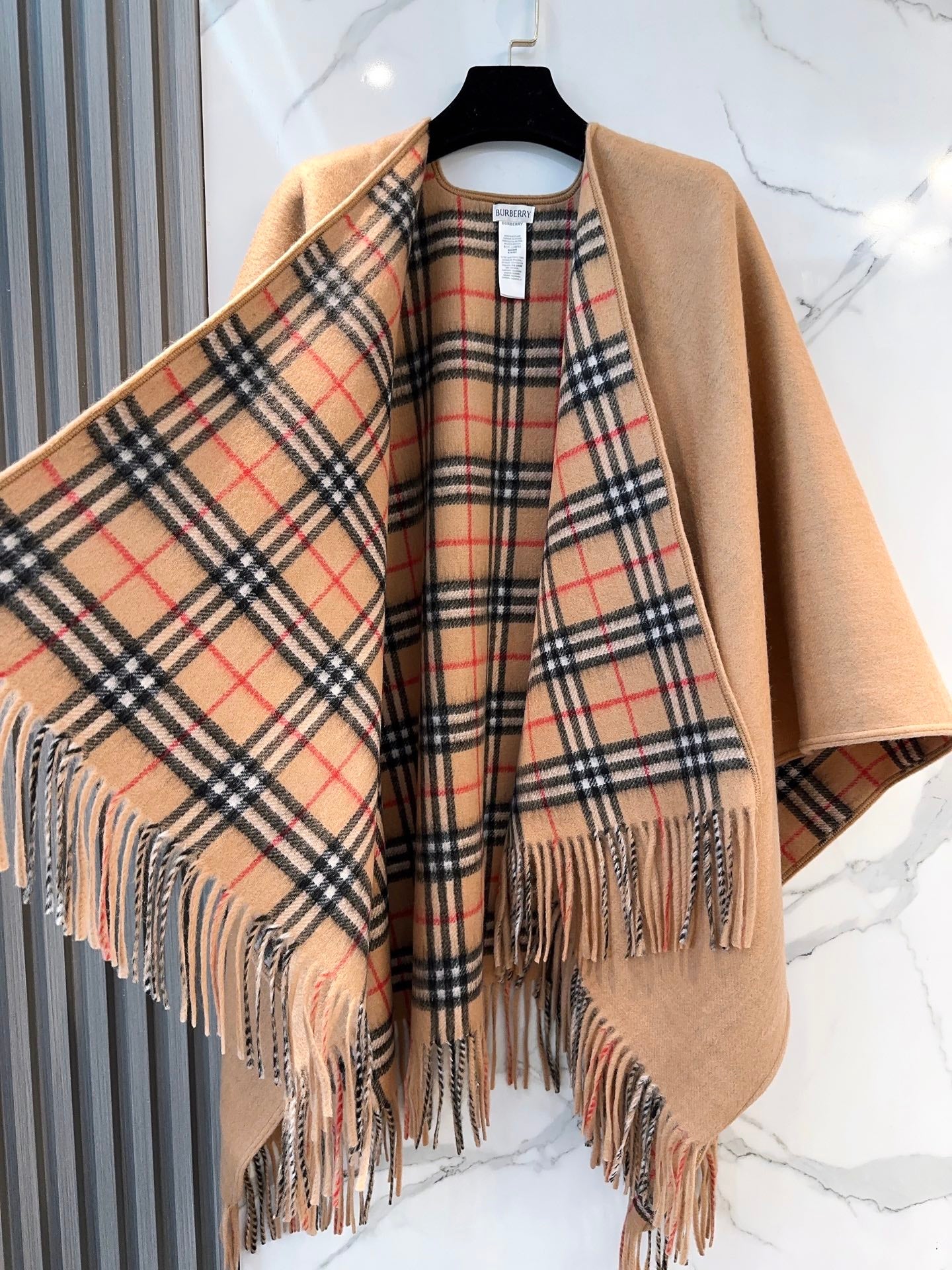 BURBERRY 25S DOUBLE-FACED CASHMERE COAT 203