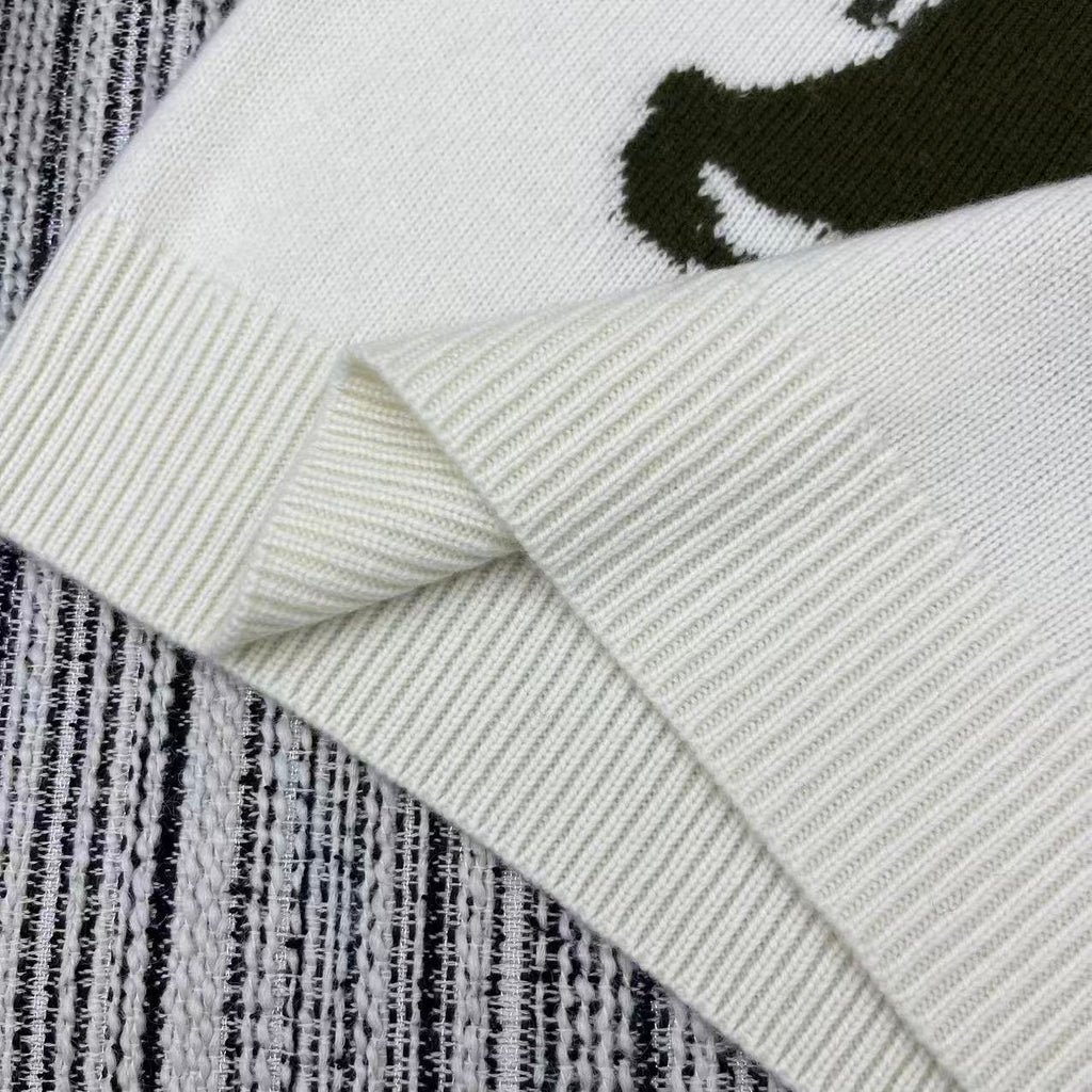 BURBERRY 25S SHORT-SLEEVED KNIT SWEATER 216