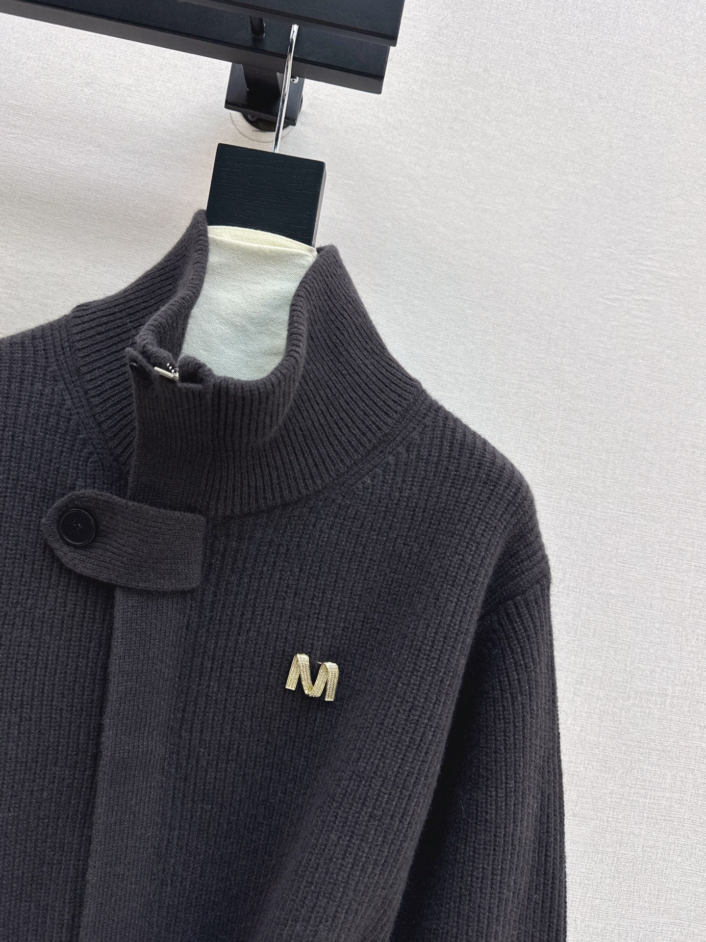 MAX MARA 25S STAND COLLAR CARDIGAN COAT 036